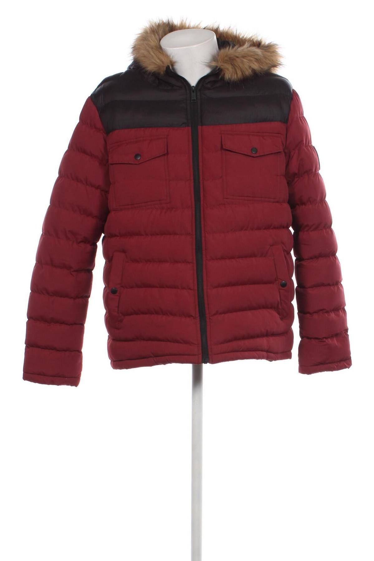 Herrenjacke Burton of London, Größe XL, Farbe Rot, Preis 21,49 €