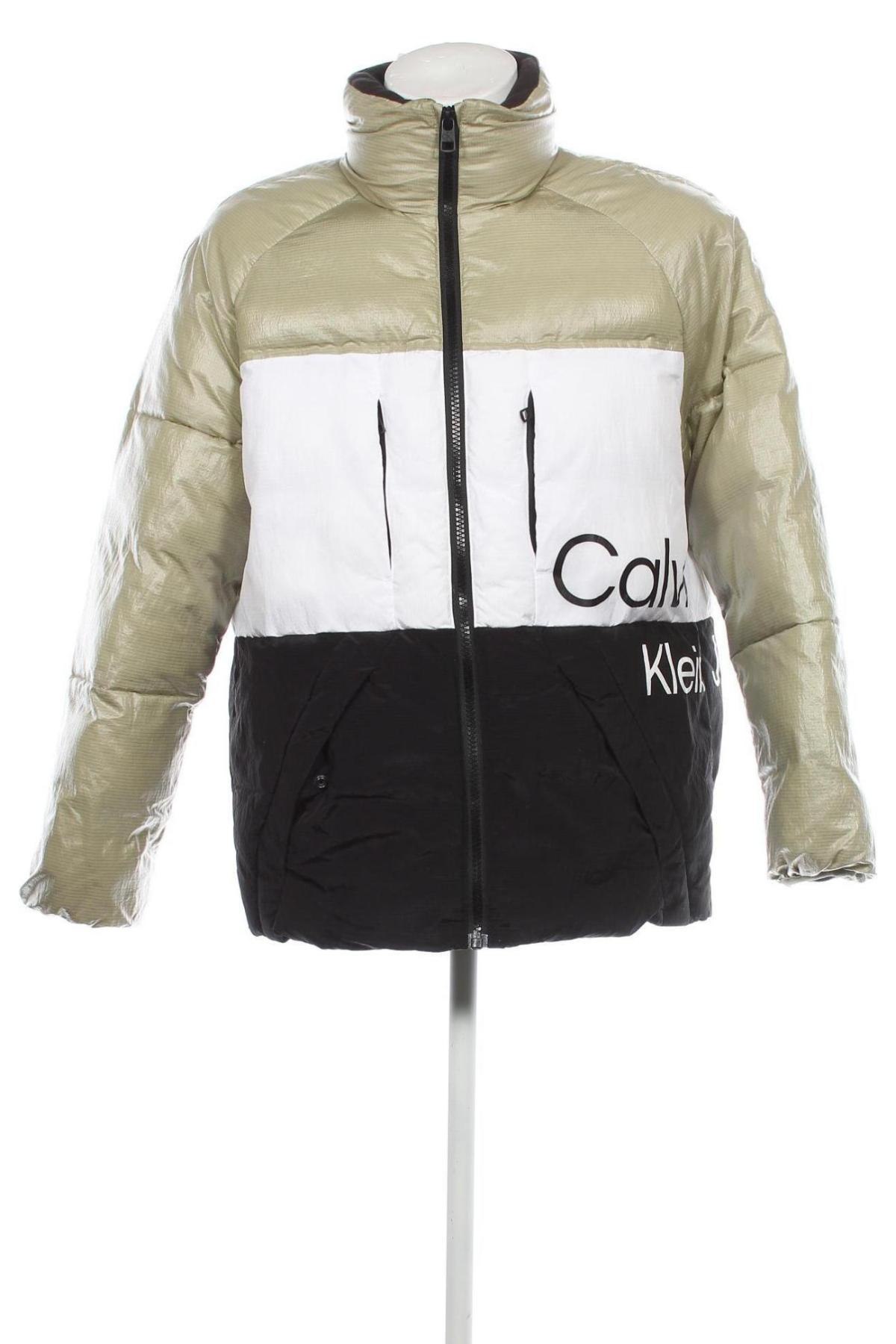 Herrenjacke Calvin Klein Jeans, Größe S, Farbe Beige, Preis 201,55 €