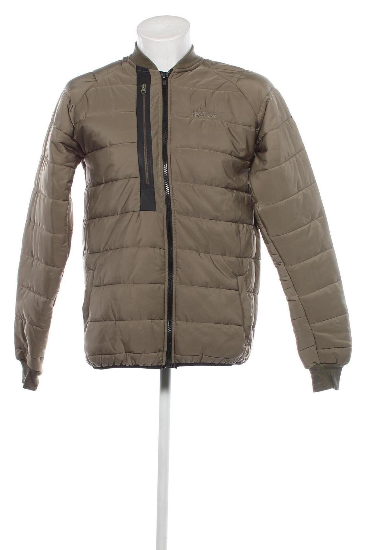 Męska kurtka Geographical Norway, Rozmiar XL, Kolor Zielony, Cena 403,02 zł