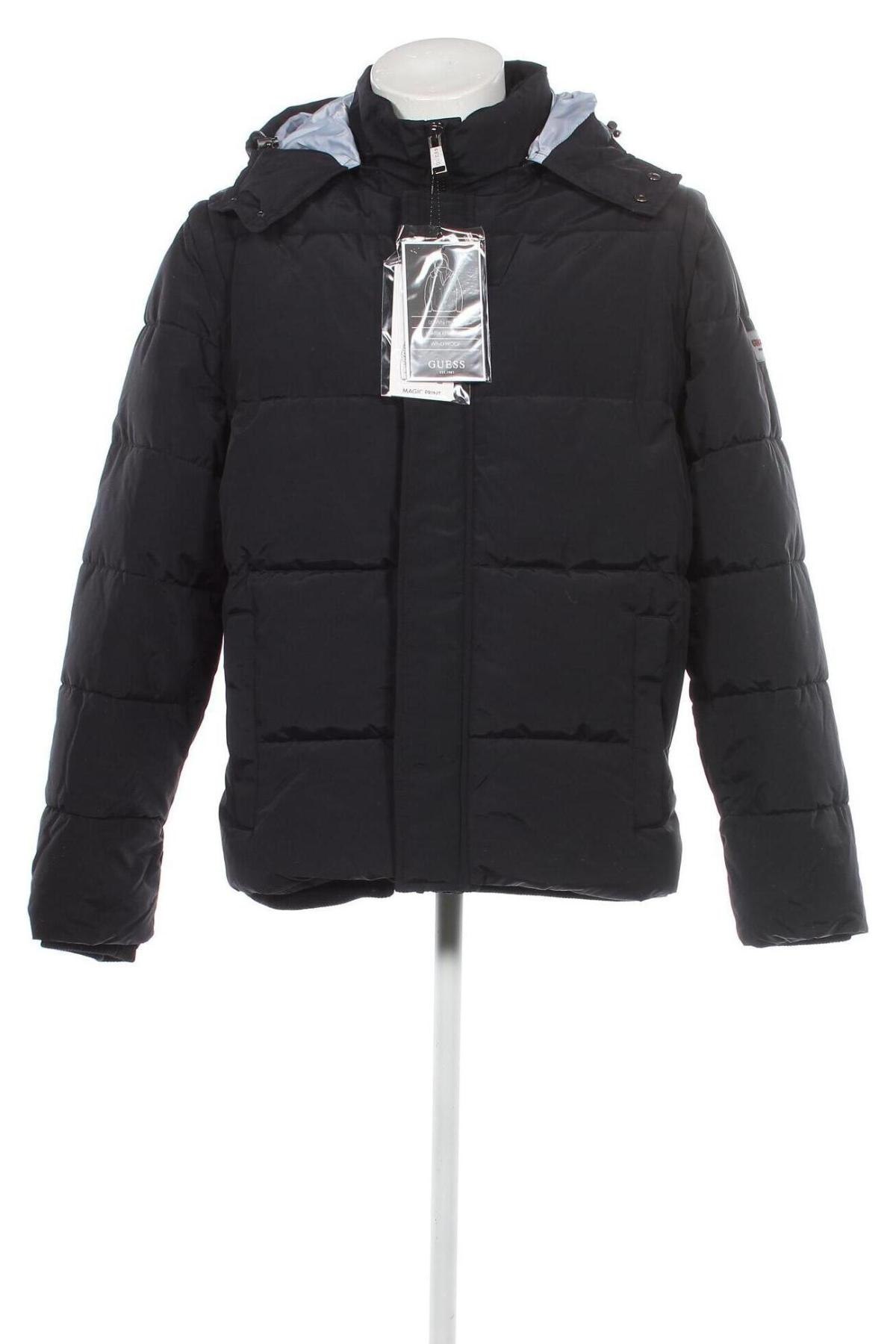 Ανδρικό μπουφάν Guess, Μέγεθος XL, Χρώμα Μαύρο, Τιμή 144,85 €