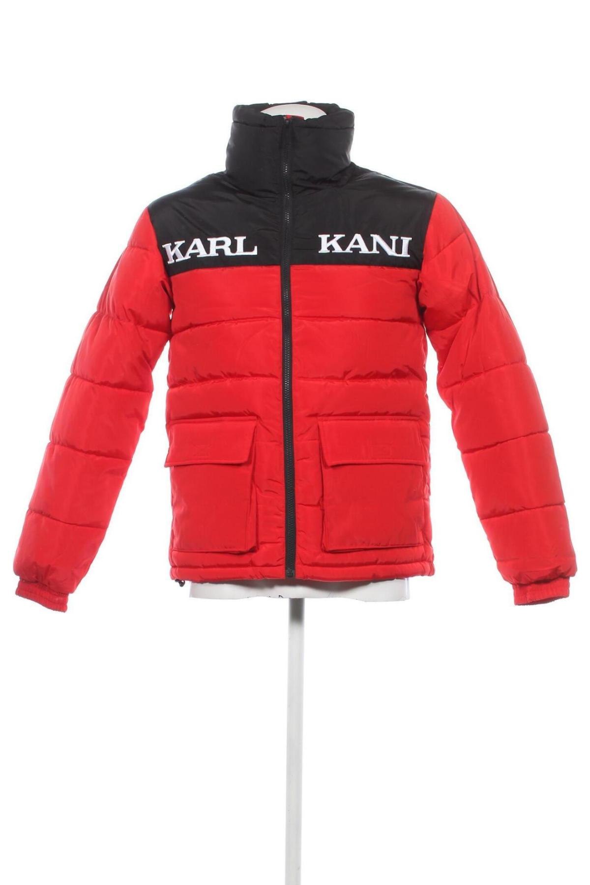Мъжко яке Karl Kani, Размер XS, Цвят Червен, Цена 53,39 лв.