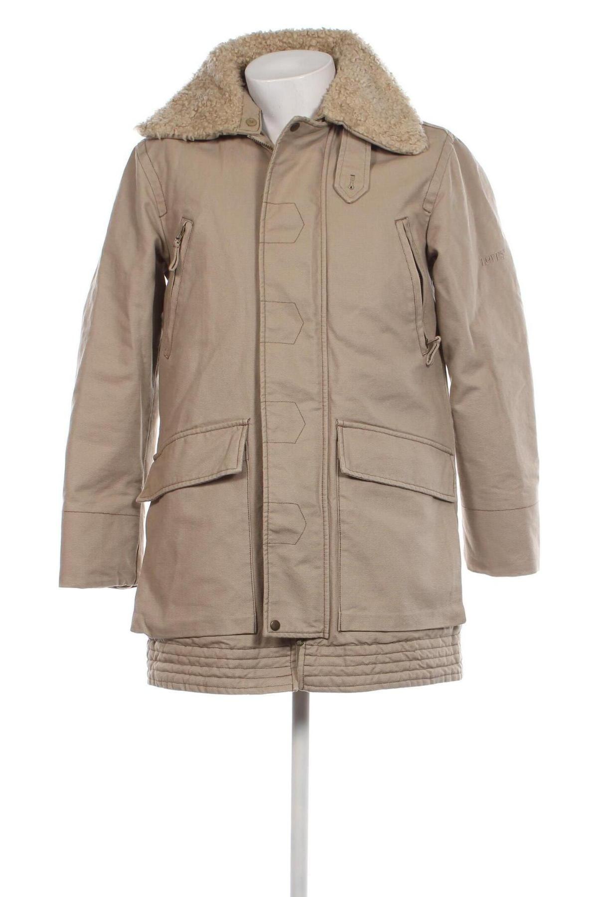 Herrenjacke Levi's, Größe M, Farbe Beige, Preis 62,96 €