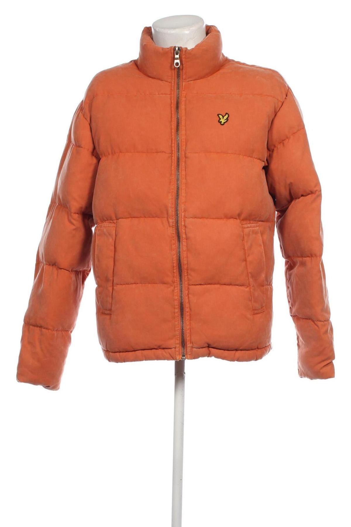 Herrenjacke Lyle & Scott, Größe L, Farbe Orange, Preis 65,18 €