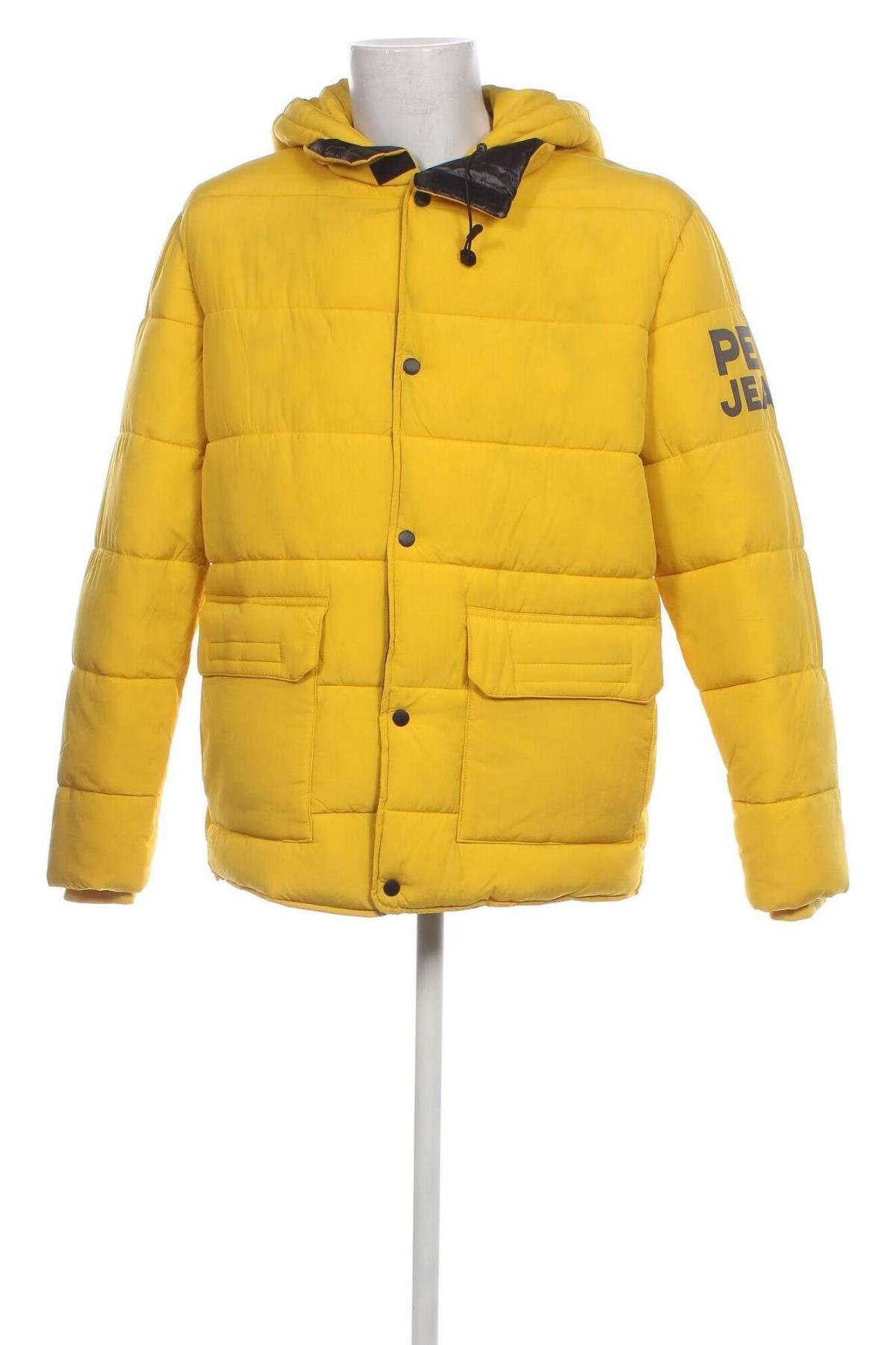 Herrenjacke Pepe Jeans, Größe M, Farbe Gelb, Preis 47,99 €