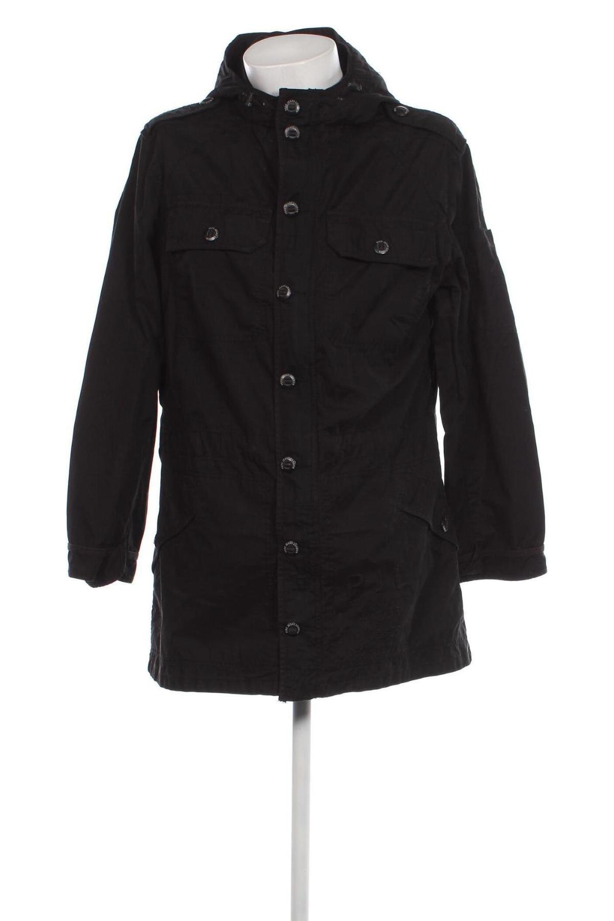 Herrenjacke Pepe Jeans, Größe L, Farbe Schwarz, Preis 23,57 €