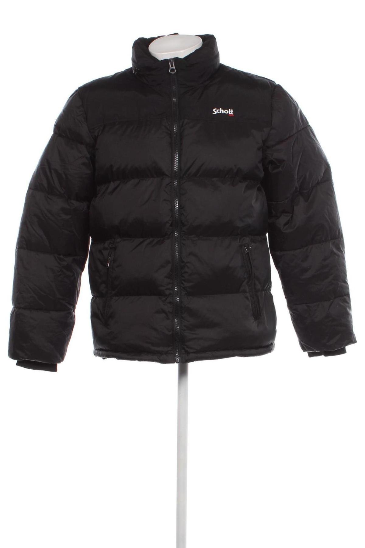 Herrenjacke Schott, Größe XL, Farbe Schwarz, Preis € 108,01