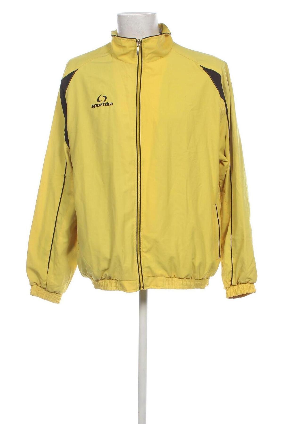 Ανδρικό μπουφάν Sportika, Μέγεθος XXL, Χρώμα Κίτρινο, Τιμή 9,09 €