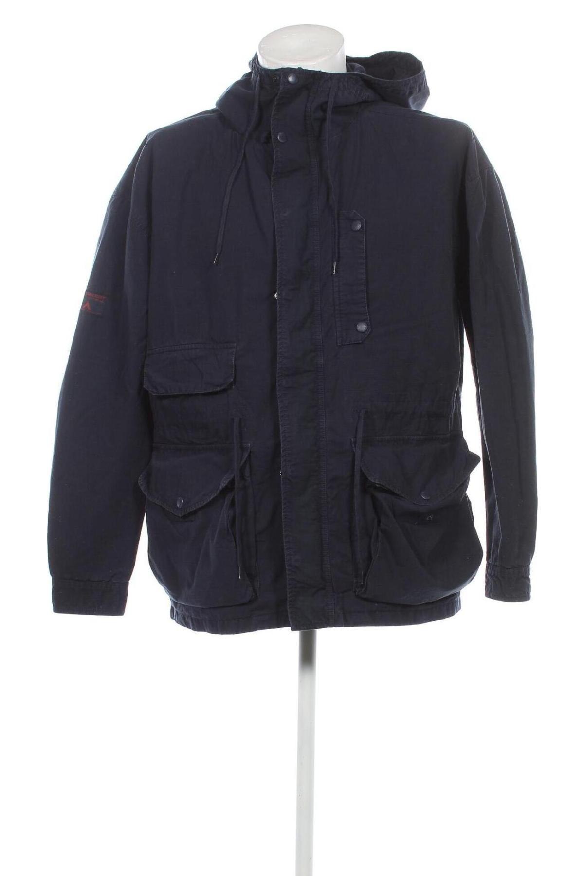Ανδρικό μπουφάν Superdry, Μέγεθος M, Χρώμα Μπλέ, Τιμή 28,44 €