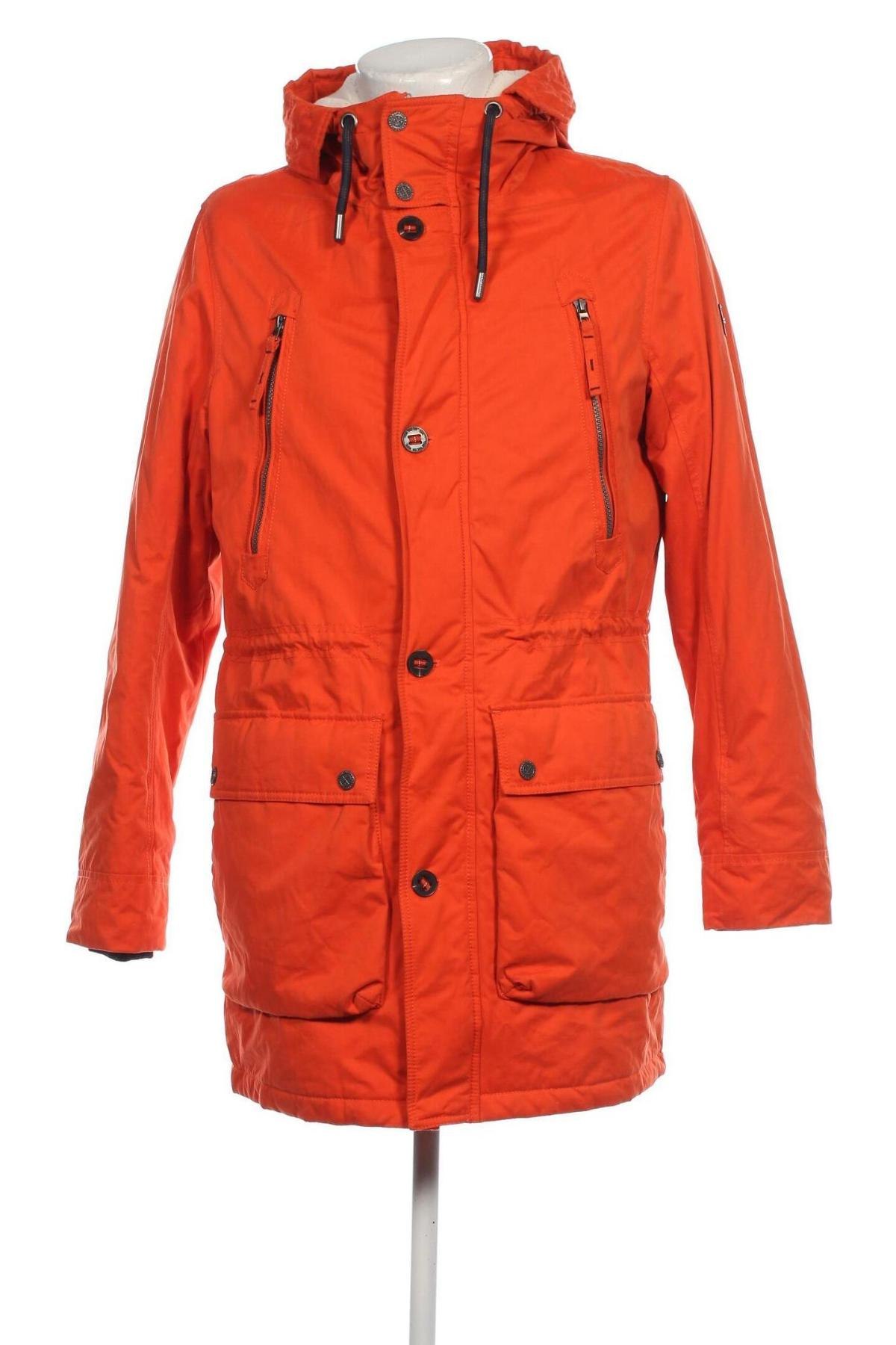 Ανδρικό μπουφάν Tom Tailor, Μέγεθος M, Χρώμα Πορτοκαλί, Τιμή 48,25 €
