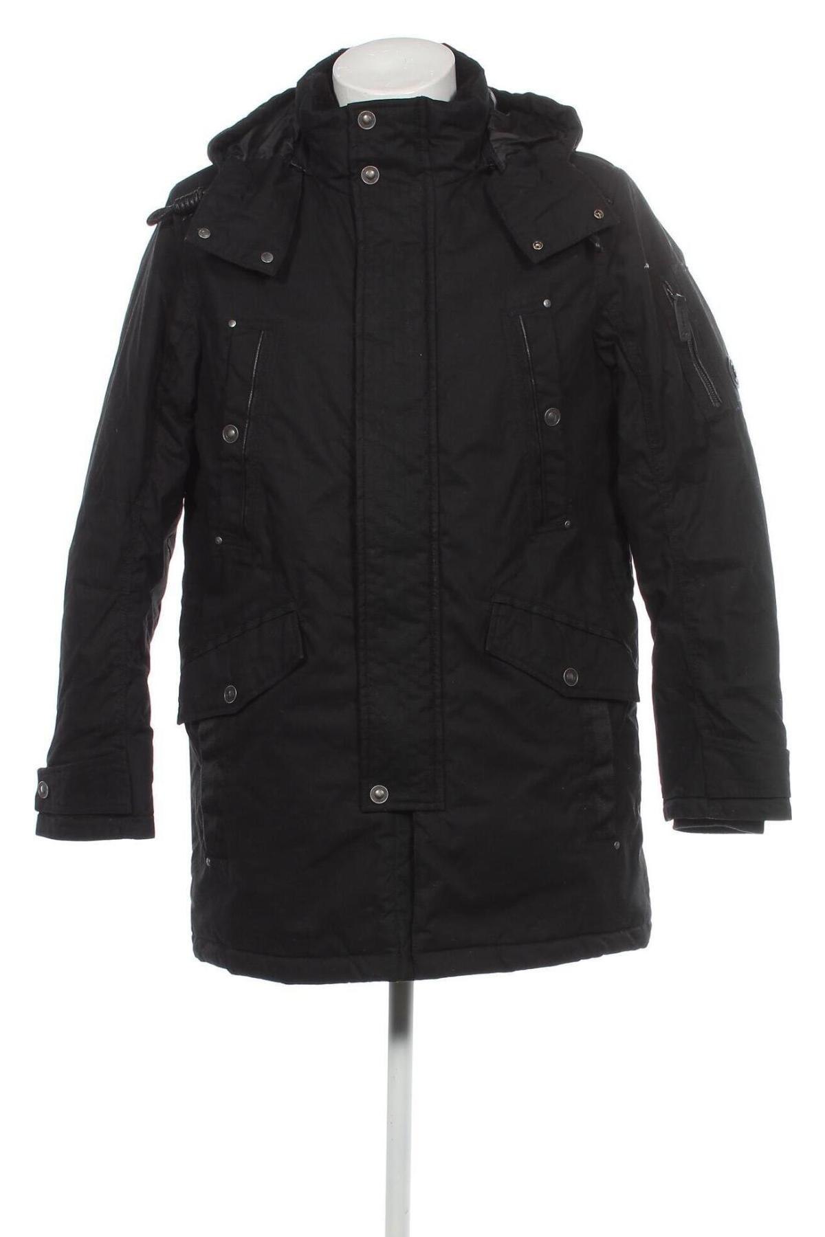 Ανδρικό μπουφάν Tom Tailor, Μέγεθος XL, Χρώμα Μαύρο, Τιμή 61,52 €