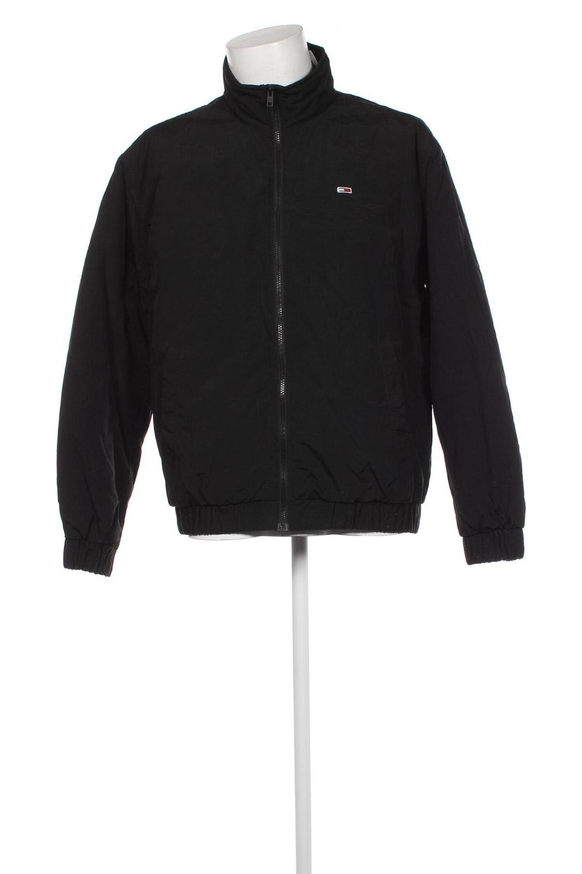 Ανδρικό μπουφάν Tommy Jeans, Μέγεθος M, Χρώμα Μαύρο, Τιμή 68,74 €