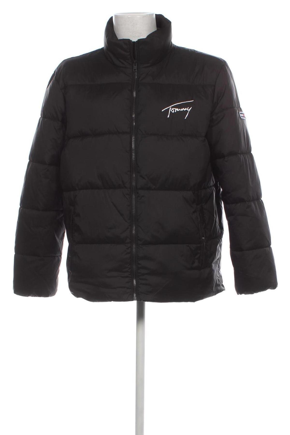 Pánska bunda  Tommy Jeans, Veľkosť L, Farba Čierna, Cena  127,65 €
