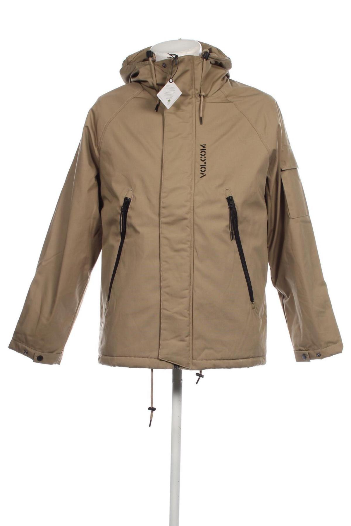 Herrenjacke Volcom, Größe S, Farbe Beige, Preis € 56,19