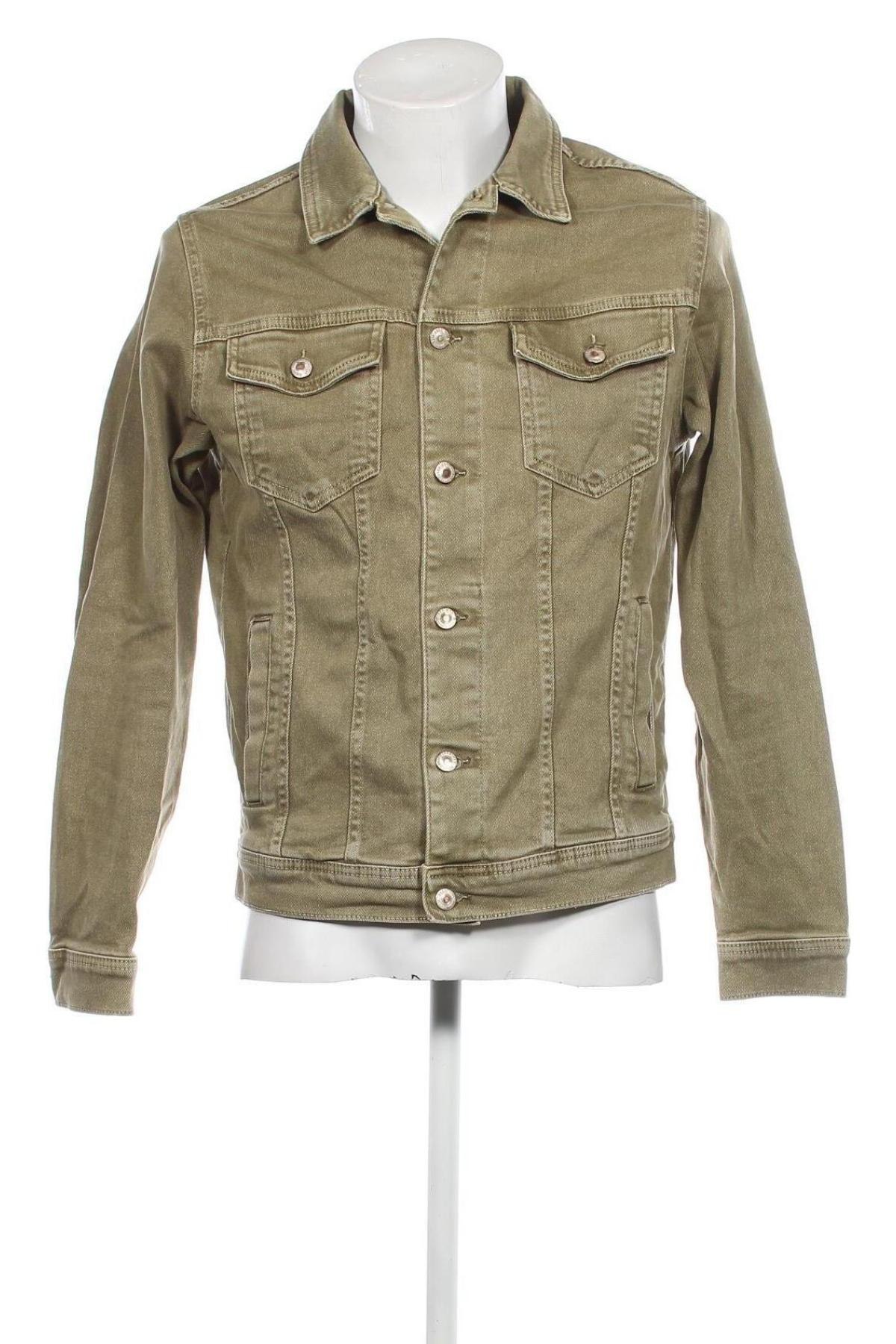 Ανδρικό μπουφάν Zara, Μέγεθος L, Χρώμα Πράσινο, Τιμή 25,36 €