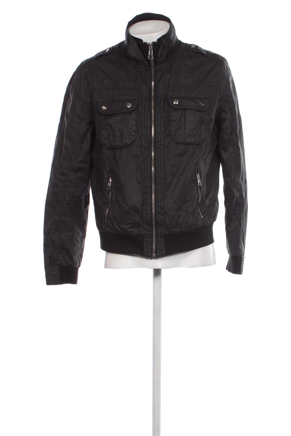 Ανδρικό μπουφάν Zara Man, Μέγεθος L, Χρώμα Μαύρο, Τιμή 10,14 €