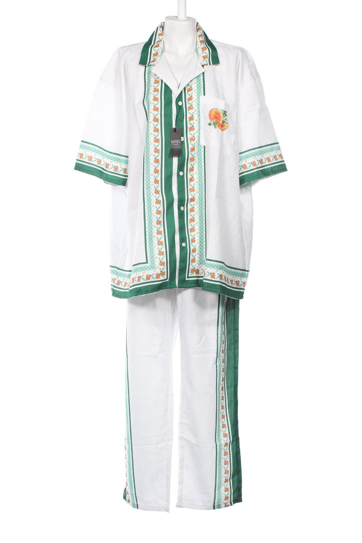 Πιτζάμες Boohoo, Μέγεθος XL, Χρώμα Λευκό, Τιμή 30,36 €