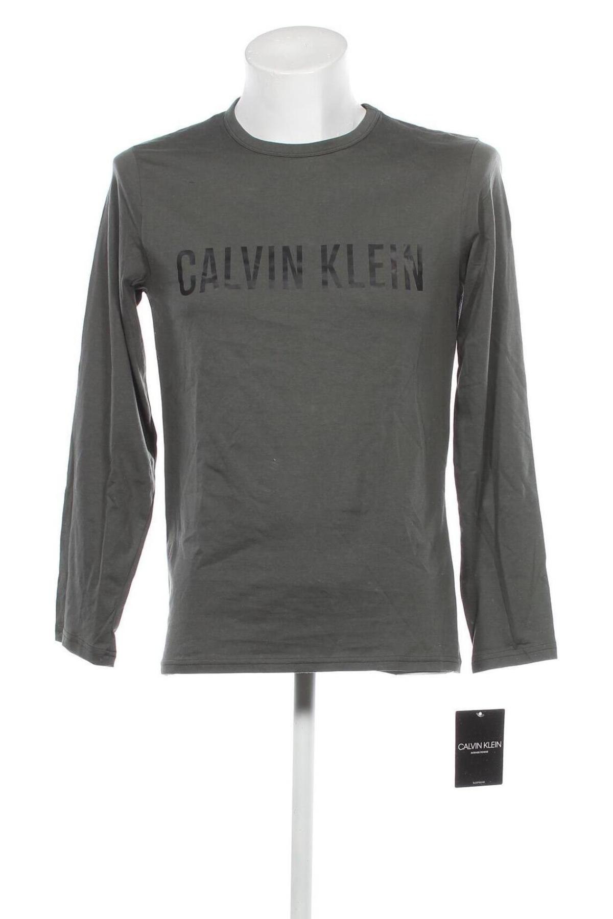 Пижама Calvin Klein, Размер S, Цвят Зелен, Цена 57,67 лв.
