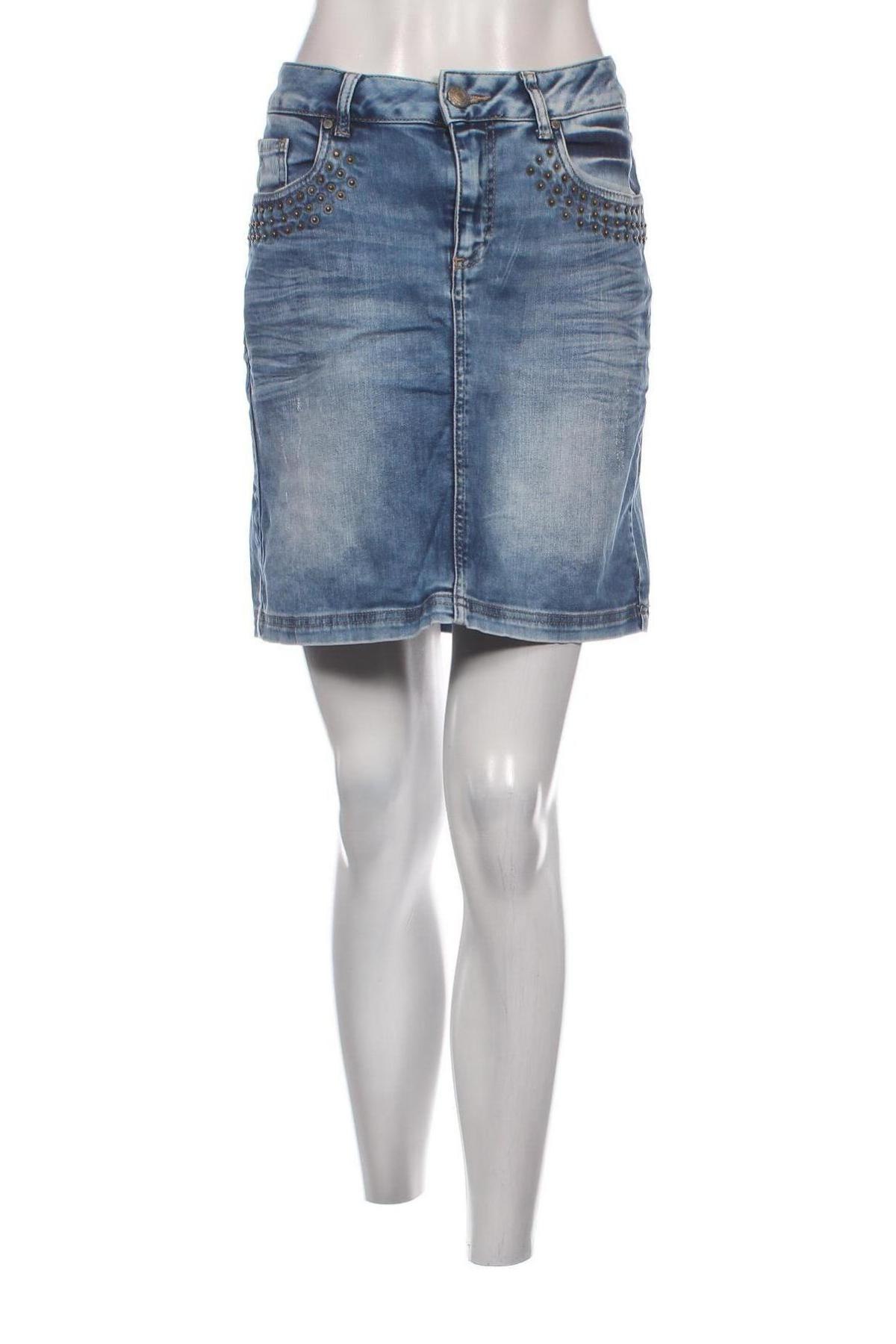 Φούστα Pulz Jeans, Μέγεθος M, Χρώμα Μπλέ, Τιμή 20,97 €