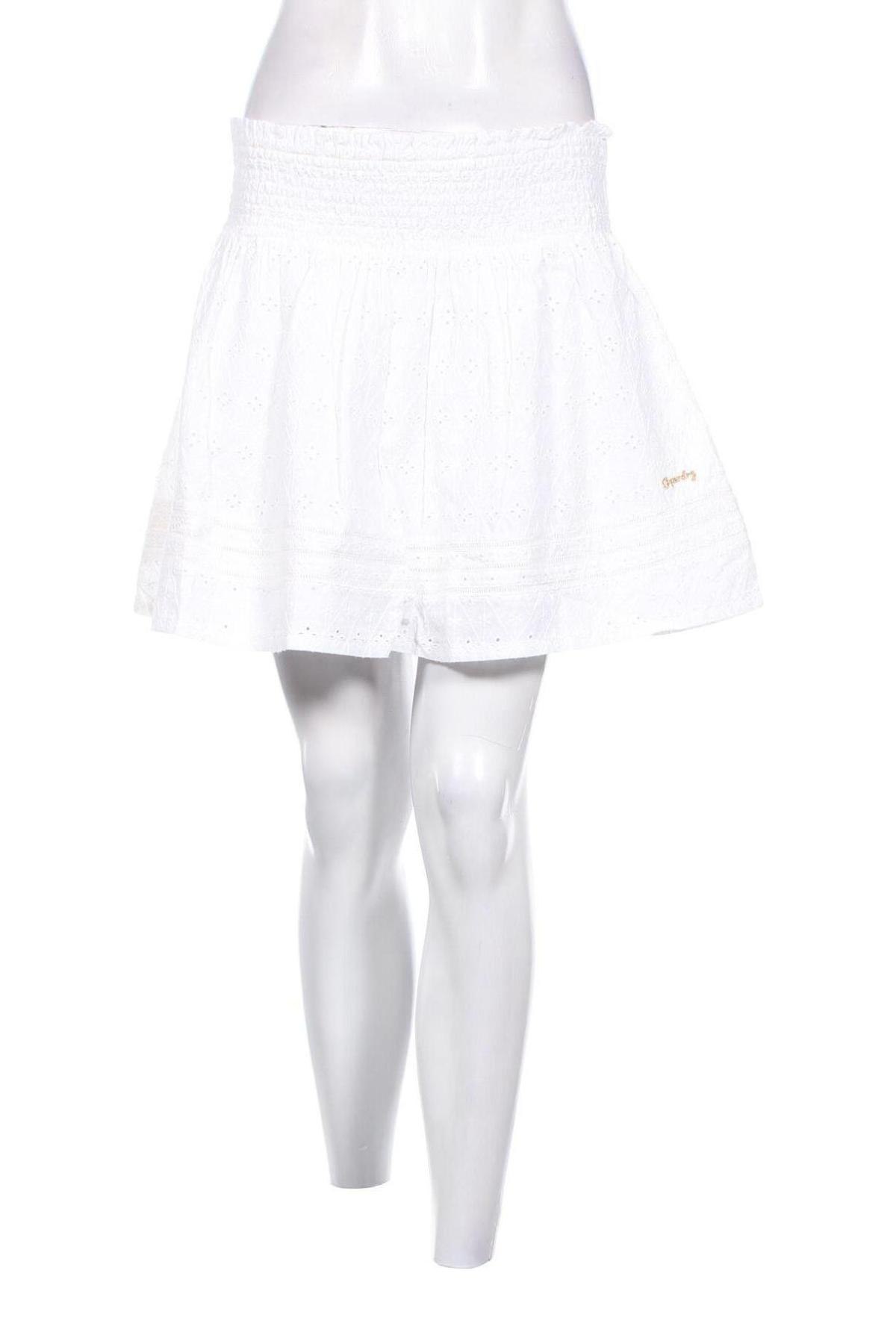 Φούστα Superdry, Μέγεθος M, Χρώμα Λευκό, Τιμή 8,15 €