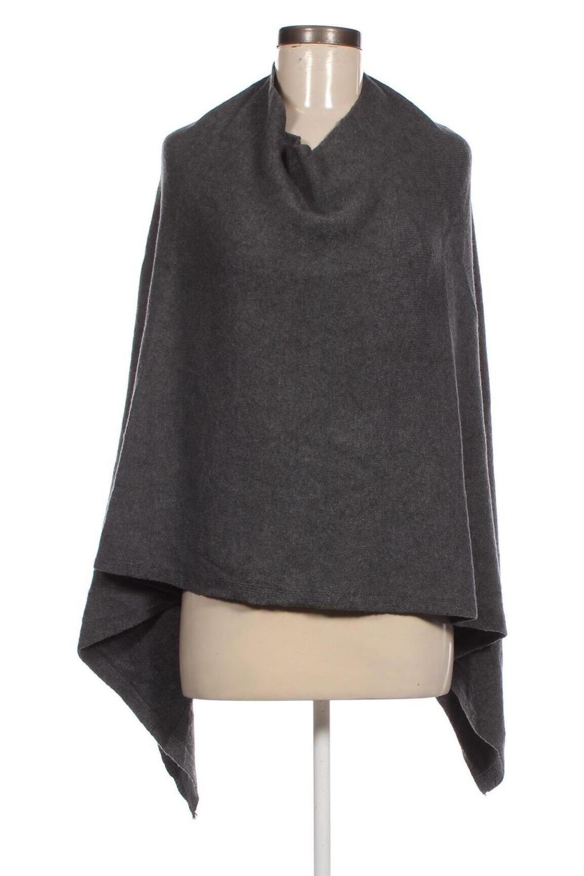 Poncho, Größe M, Farbe Grau, Preis € 9,93