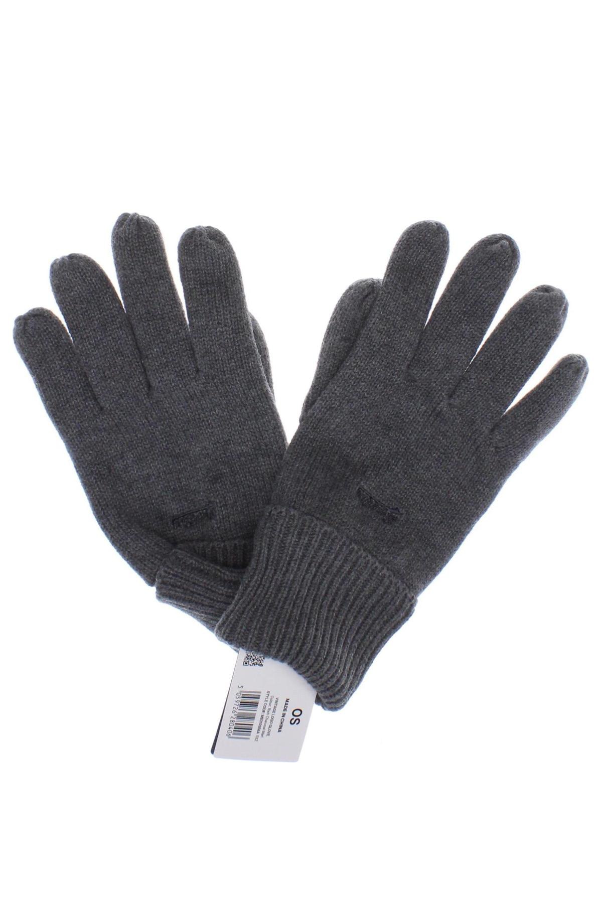 Handschuhe Superdry, Farbe Grau, Preis € 9,59