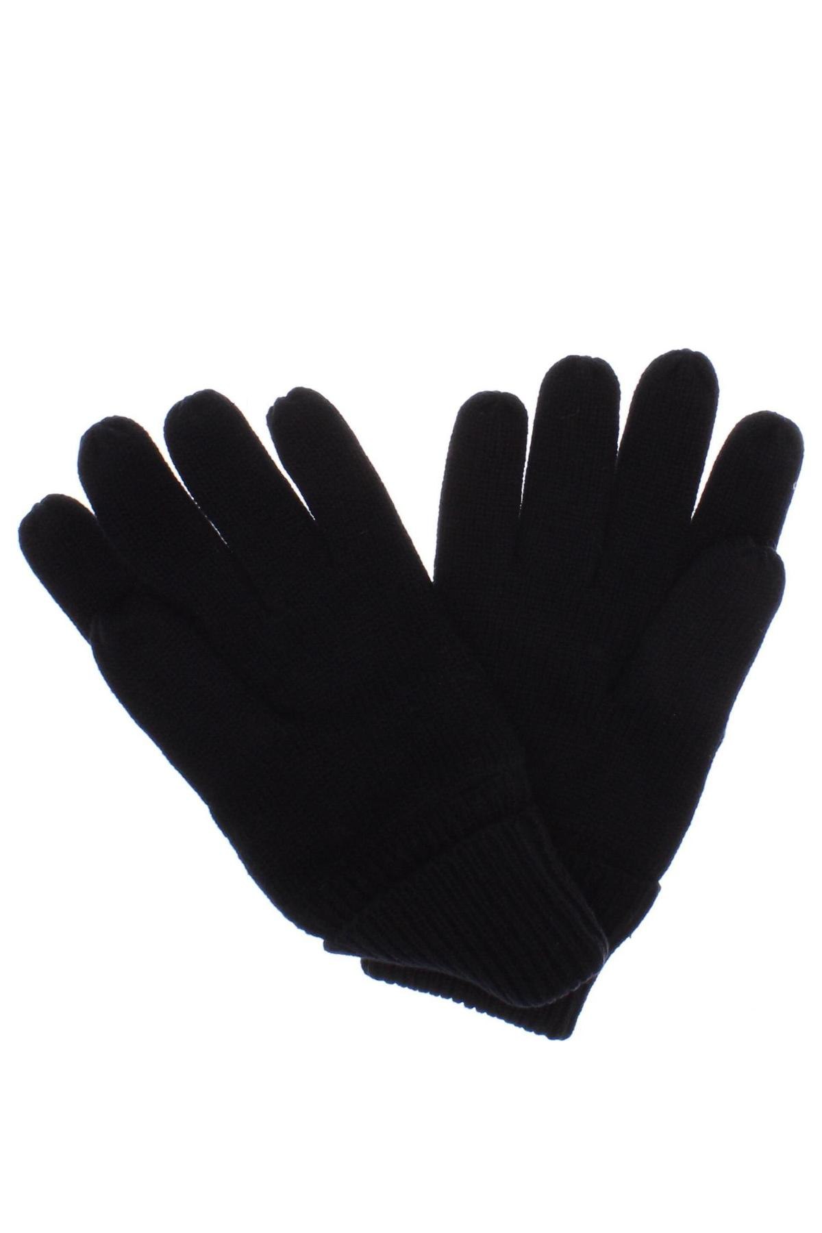 Ръкавици Superdry, Цвят Черен, Цена 26,35 лв.