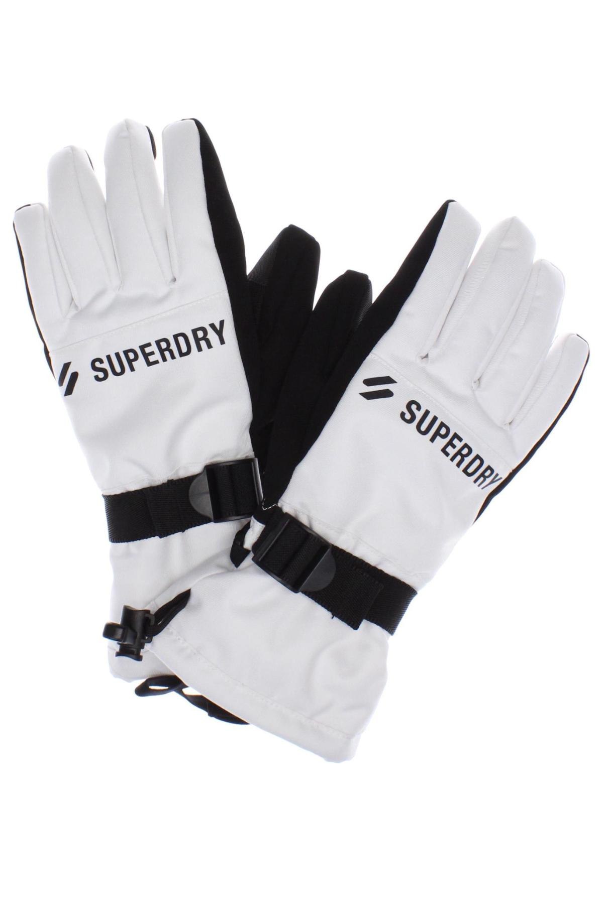 Handschuhe für Wintersport Superdry, Farbe Weiß, Preis 36,08 €
