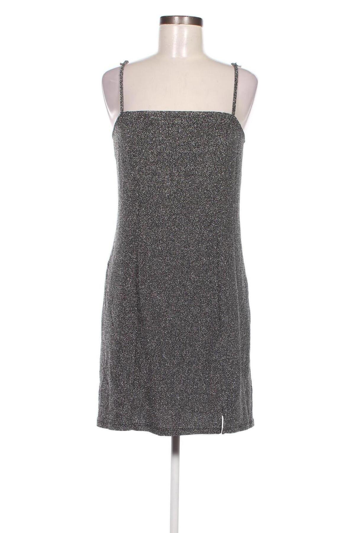 Kleid, Größe L, Farbe Silber, Preis € 7,80