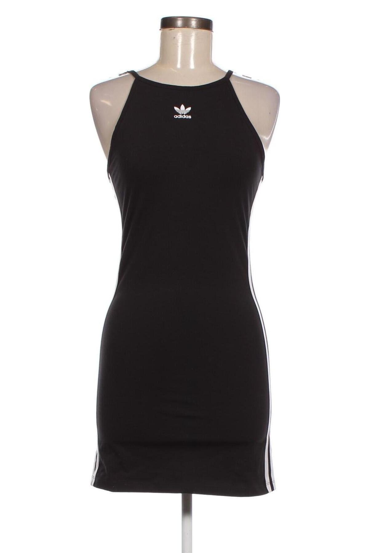 Kleid Adidas Originals, Größe M, Farbe Schwarz, Preis 34,52 €