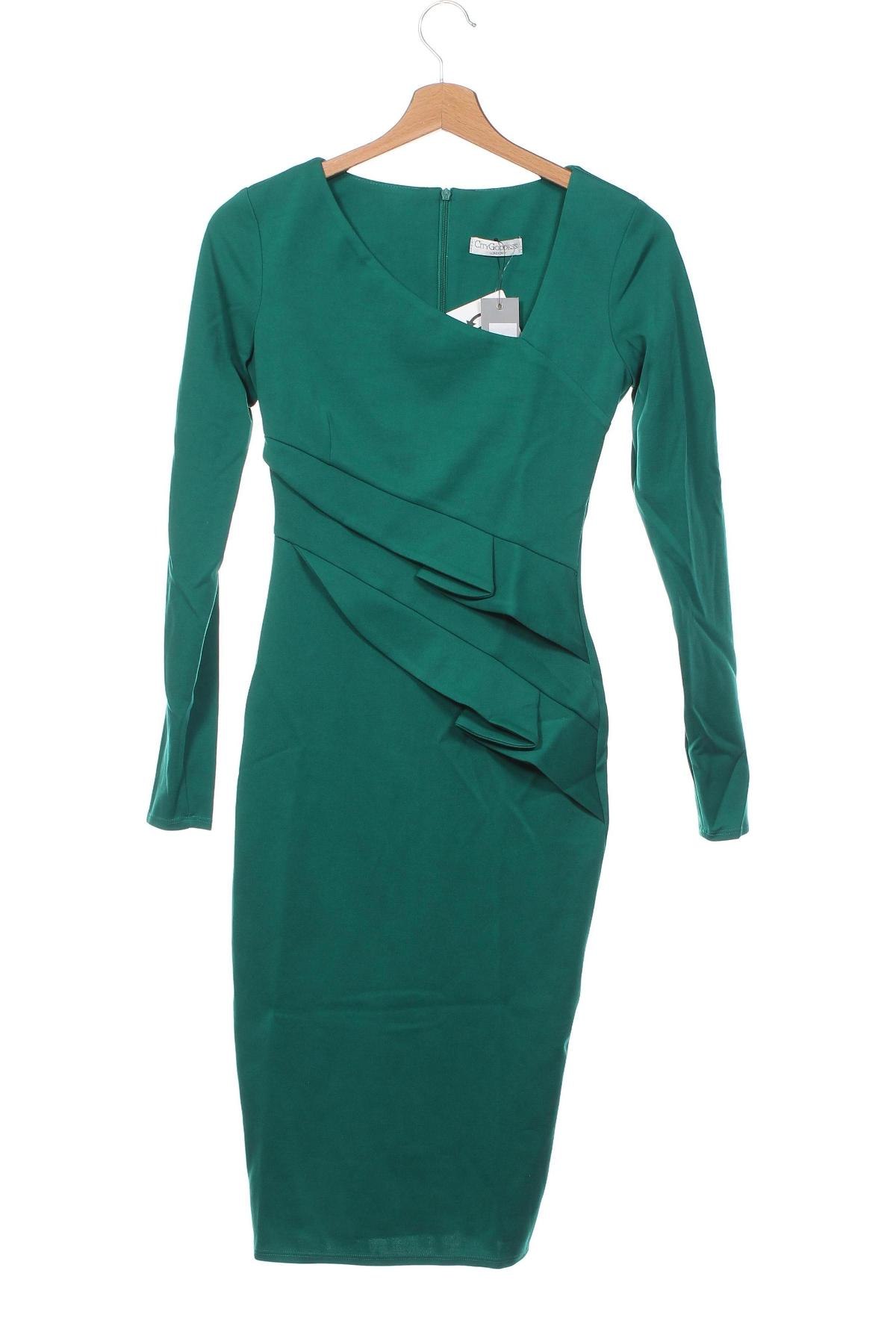 Šaty  City Goddess, Veľkosť S, Farba Zelená, Cena  29,99 €