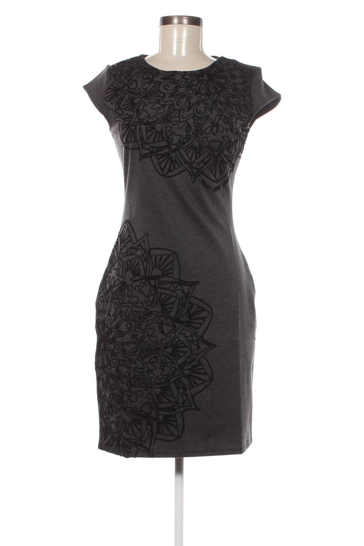 Φόρεμα Desigual, Μέγεθος M, Χρώμα Γκρί, Τιμή 43,38 €