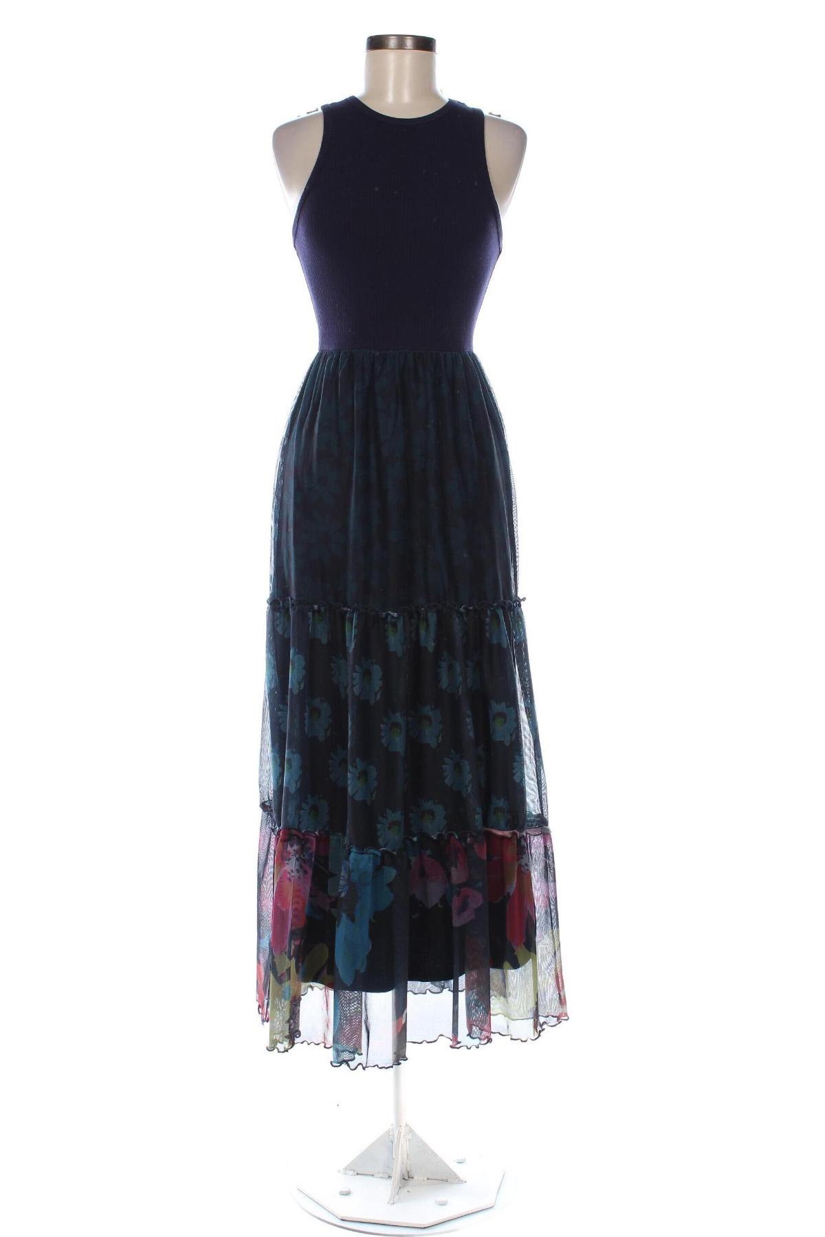 Kleid Desigual, Größe XS, Farbe Blau, Preis 57,83 €
