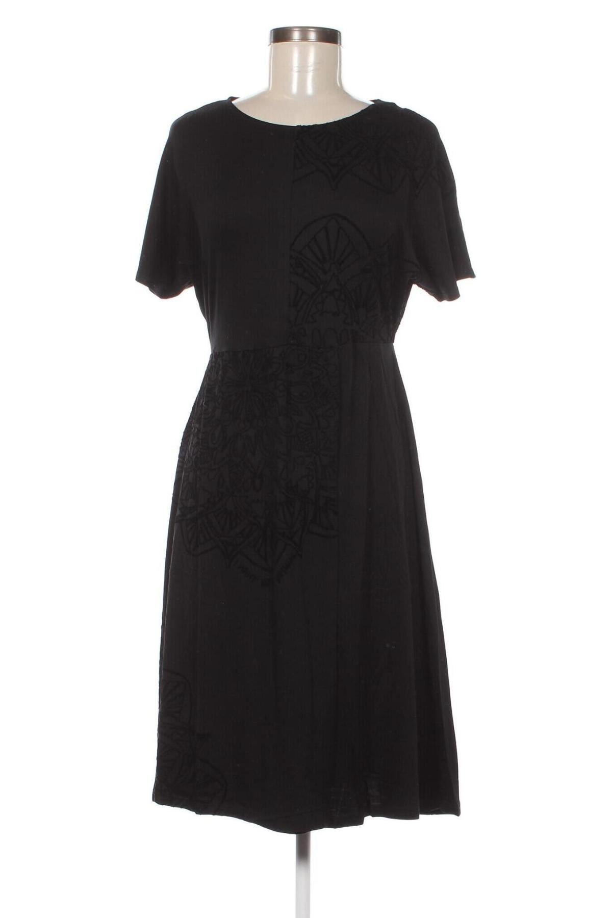 Kleid Desigual, Größe M, Farbe Schwarz, Preis € 38,56