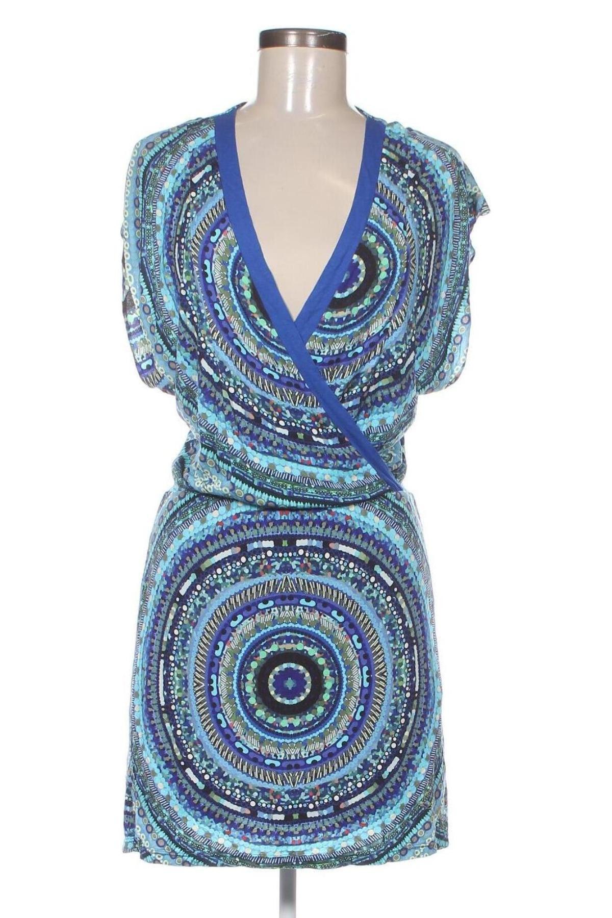 Kleid Desigual, Größe M, Farbe Blau, Preis 57,25 €