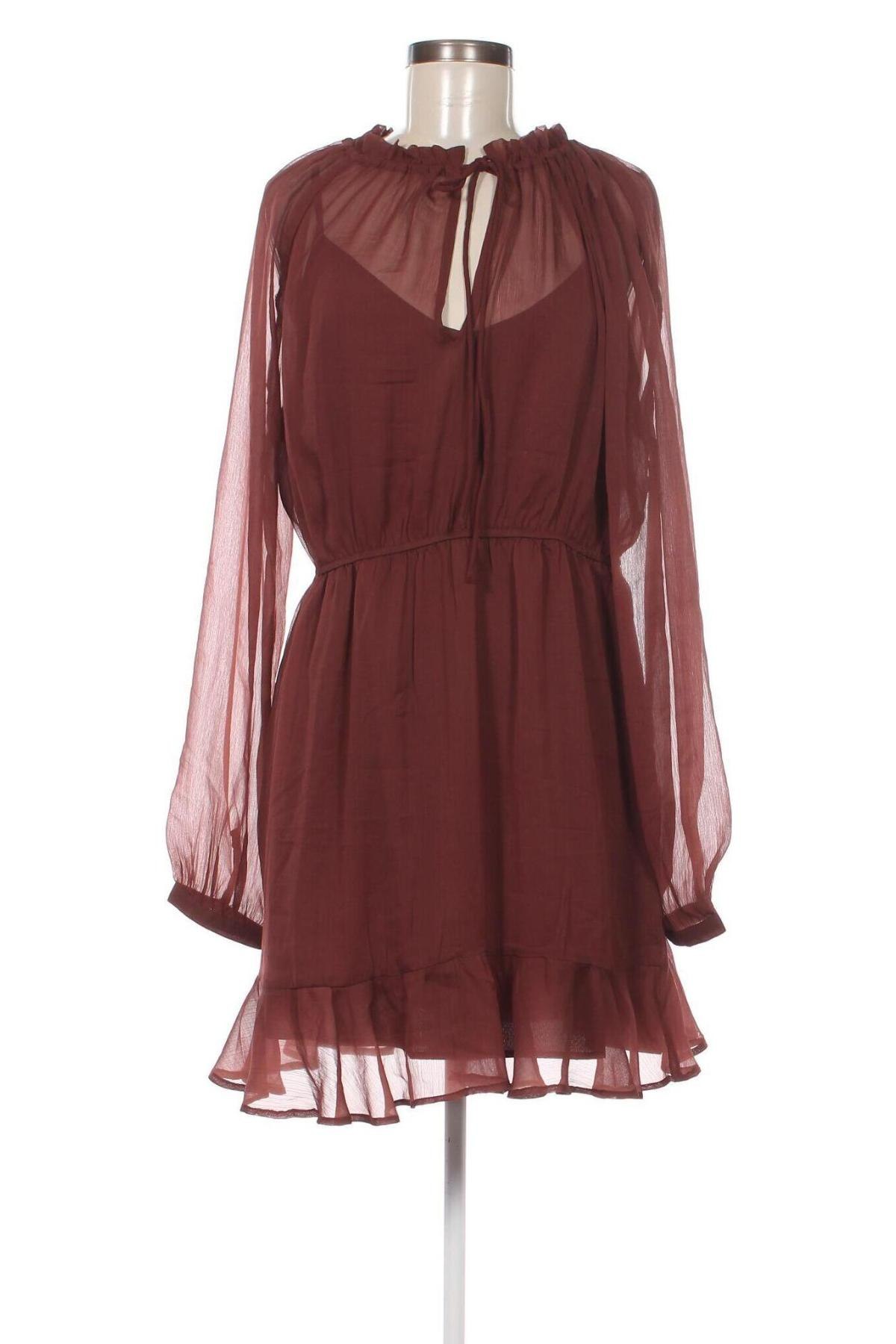 Kleid Guido Maria Kretschmer for About You, Größe XL, Farbe Braun, Preis 14,47 €
