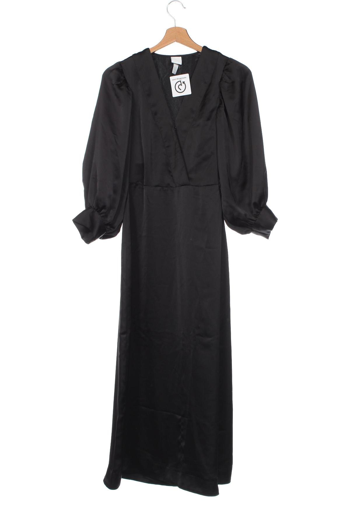 Kleid H&M, Größe XS, Farbe Schwarz, Preis 21,00 €