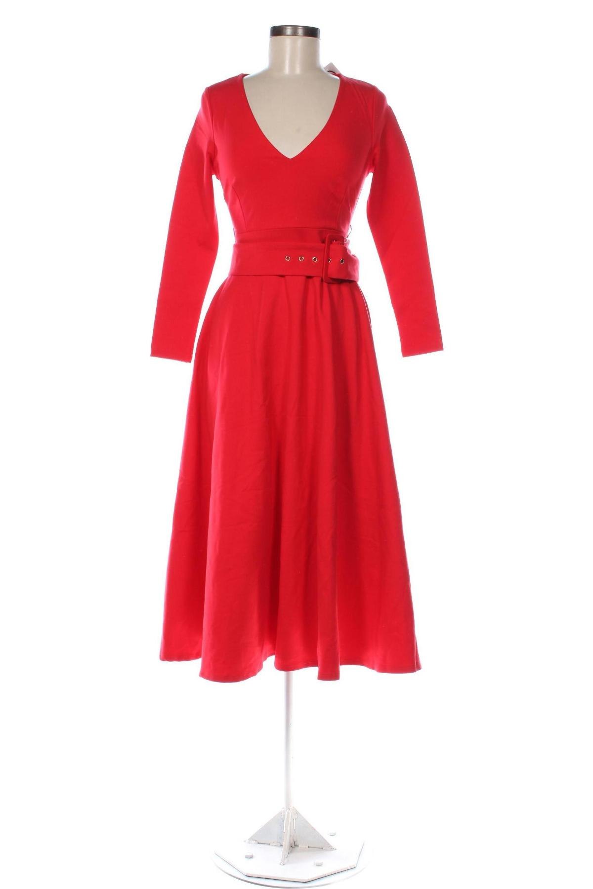 Kleid Karen Millen, Größe S, Farbe Rot, Preis 116,24 €