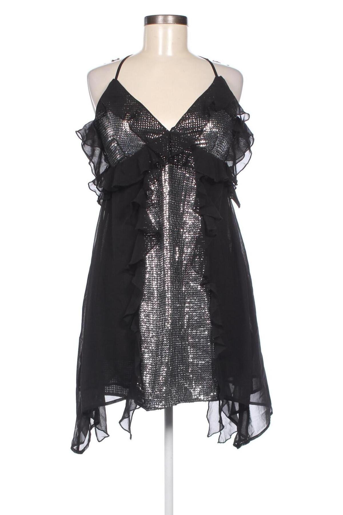 Φόρεμα Karen Millen, Μέγεθος XS, Χρώμα Ασημί, Τιμή 31,70 €