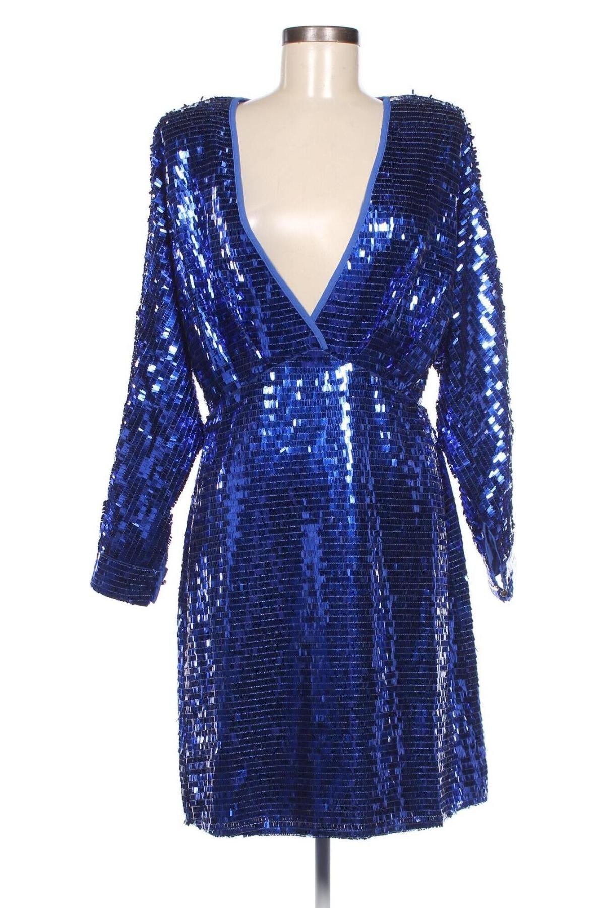 Kleid Karen Millen, Größe XL, Farbe Blau, Preis 31,70 €