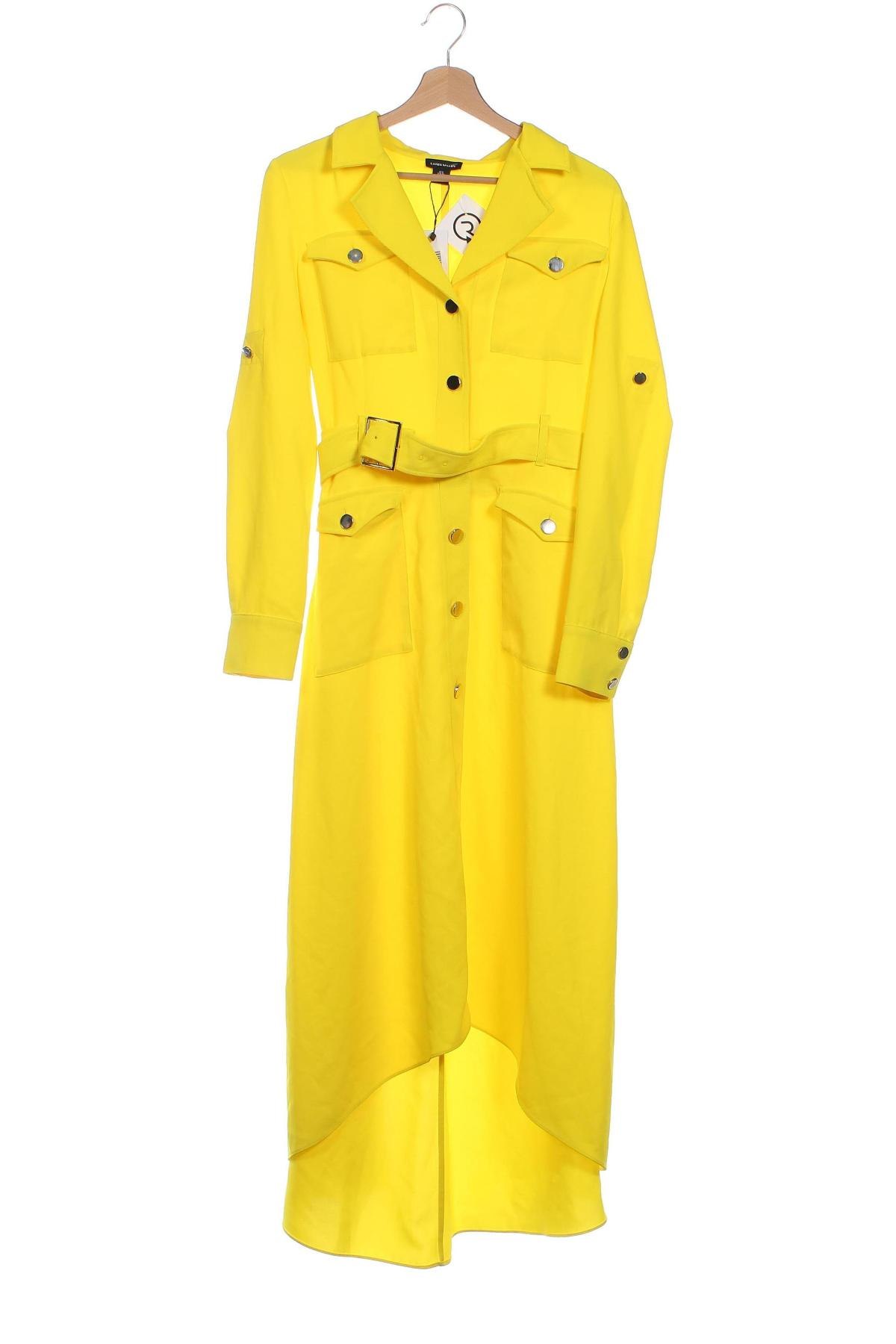 Φόρεμα Karen Millen, Μέγεθος S, Χρώμα Κίτρινο, Τιμή 158,25 €