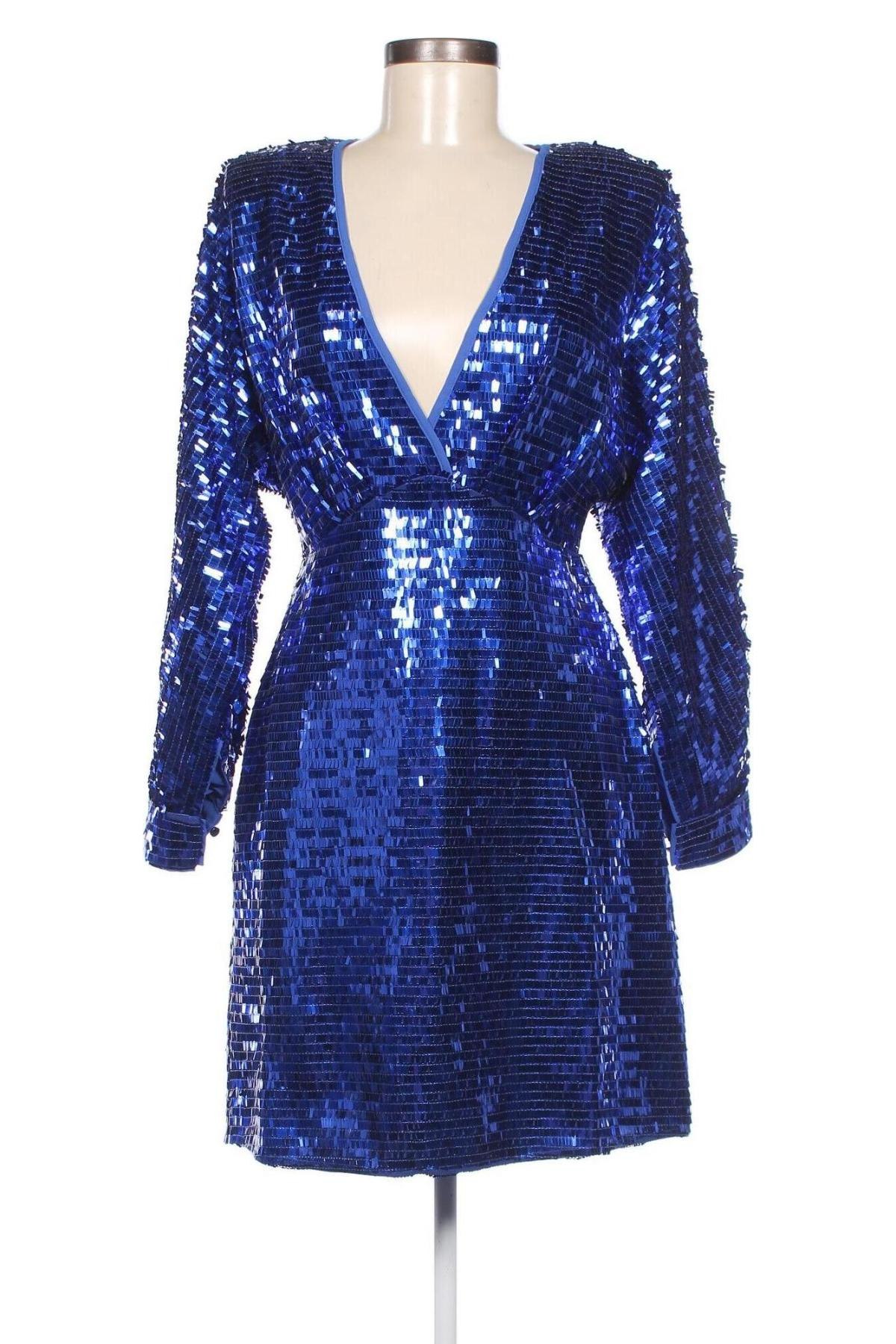 Kleid Karen Millen, Größe M, Farbe Blau, Preis 31,70 €