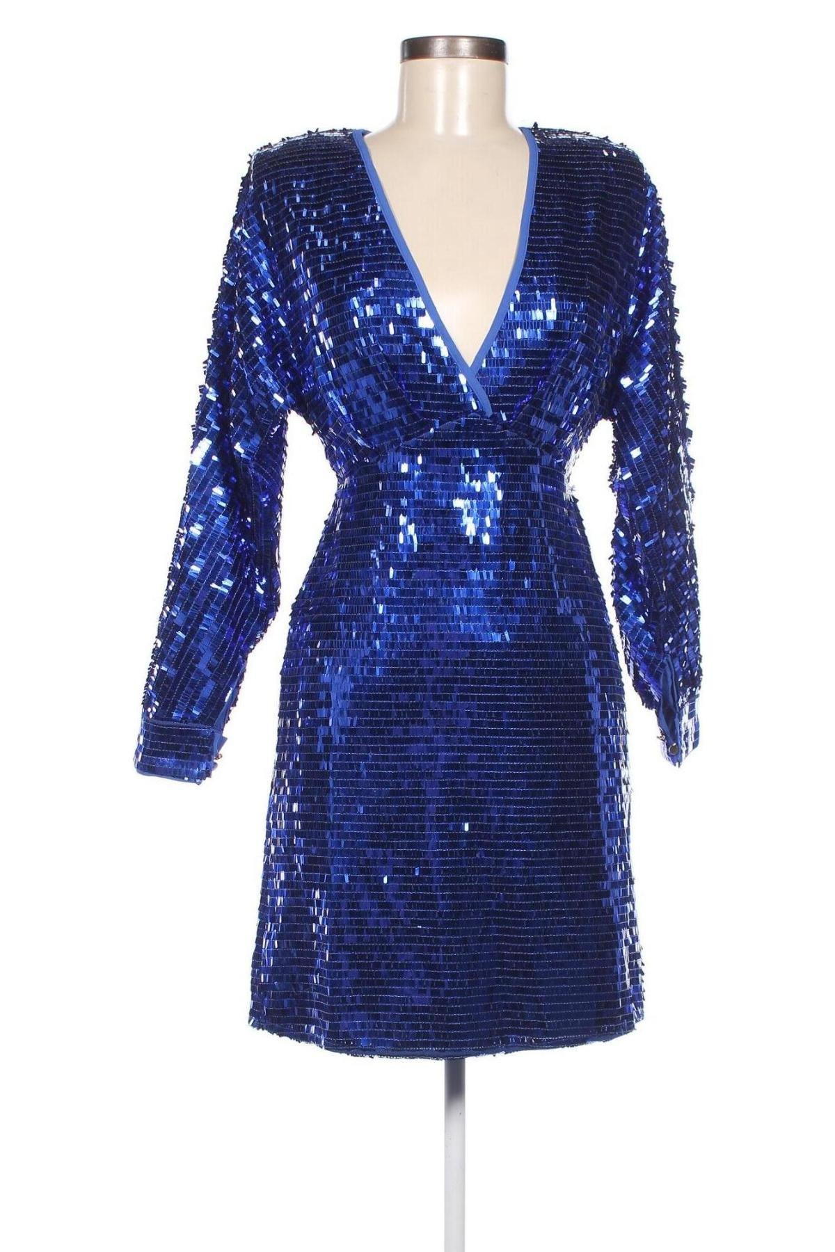Kleid Karen Millen, Größe XS, Farbe Blau, Preis 31,70 €