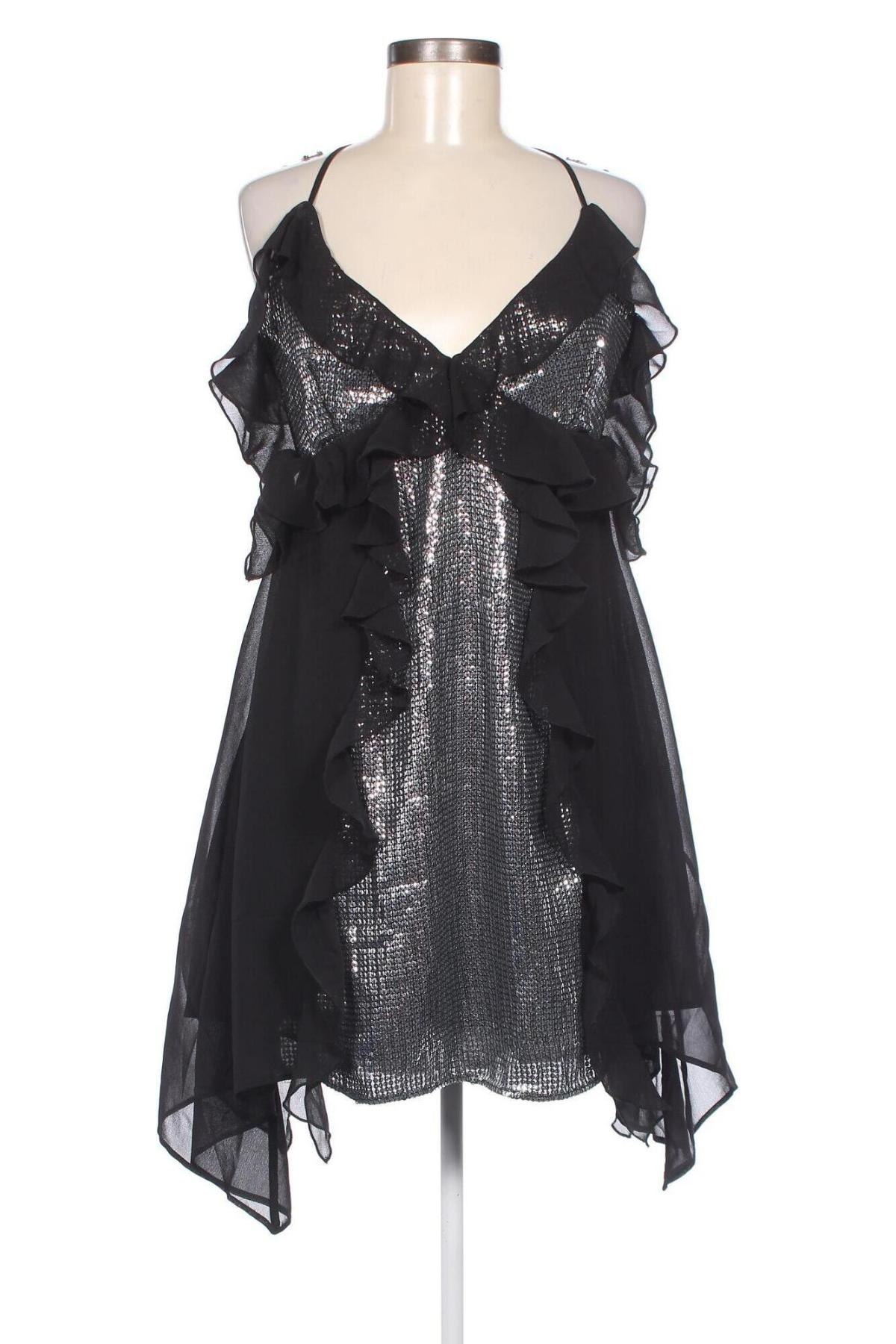 Kleid Karen Millen, Größe S, Farbe Silber, Preis 40,15 €