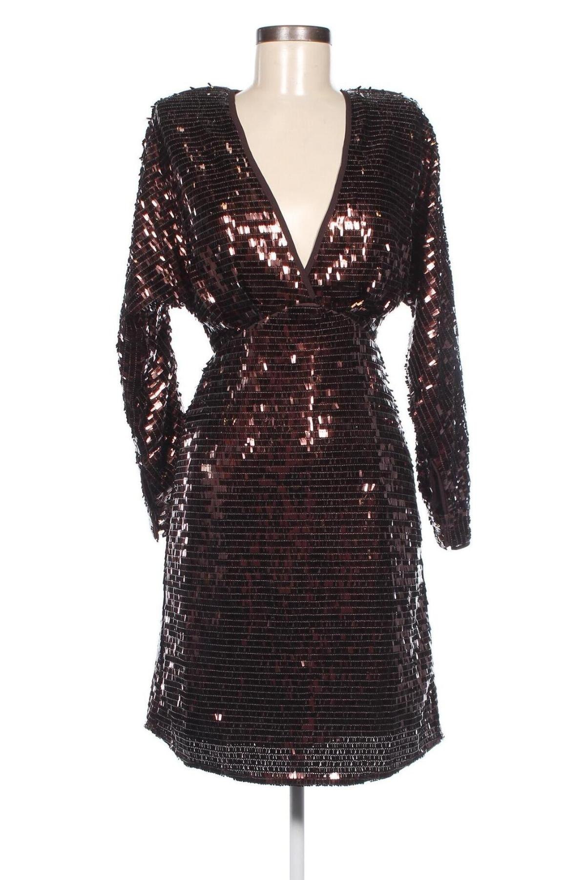 Kleid Karen Millen, Größe S, Farbe Braun, Preis 95,10 €