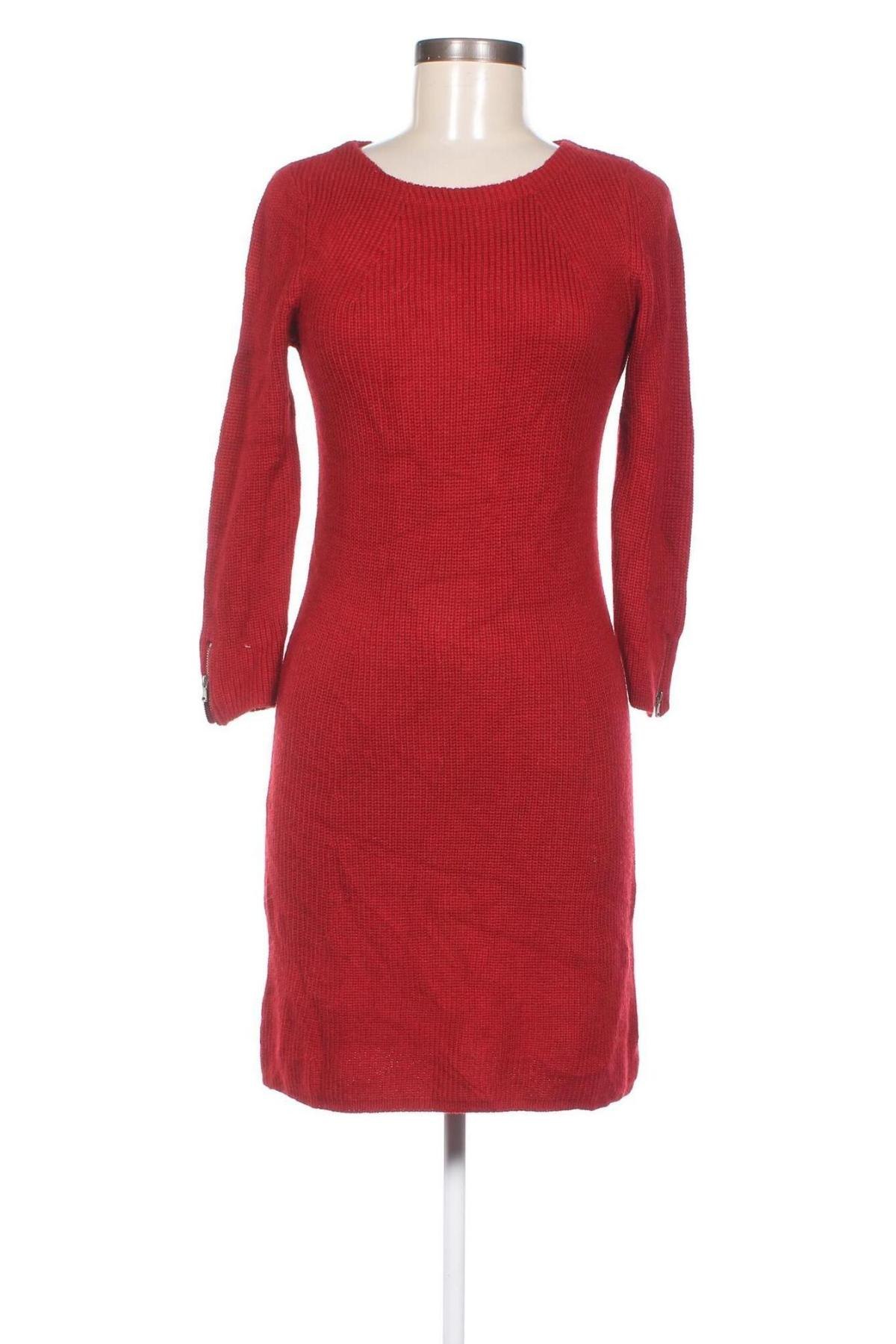 Kleid Loft By Ann Taylor, Größe XS, Farbe Rot, Preis 8,56 €