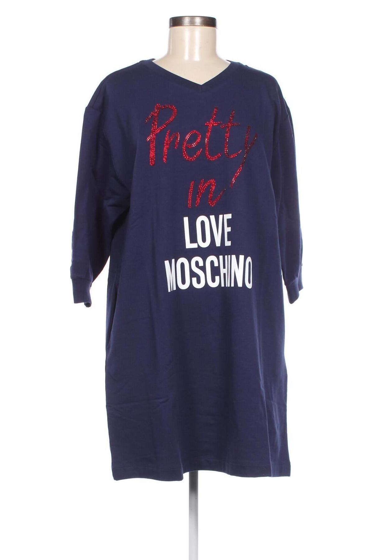Kleid Love Moschino, Größe M, Farbe Blau, Preis 186,57 €