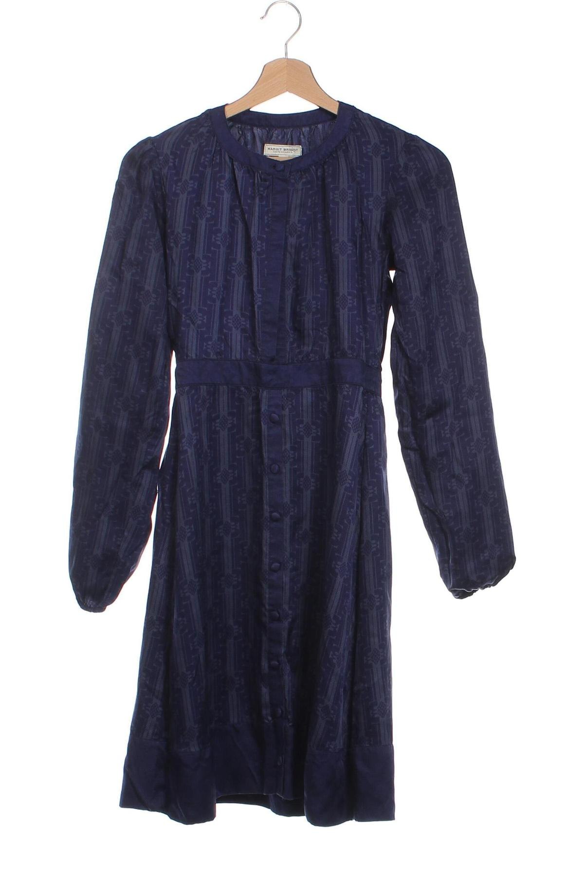 Kleid Margit Brandt, Größe XS, Farbe Blau, Preis 21,45 €