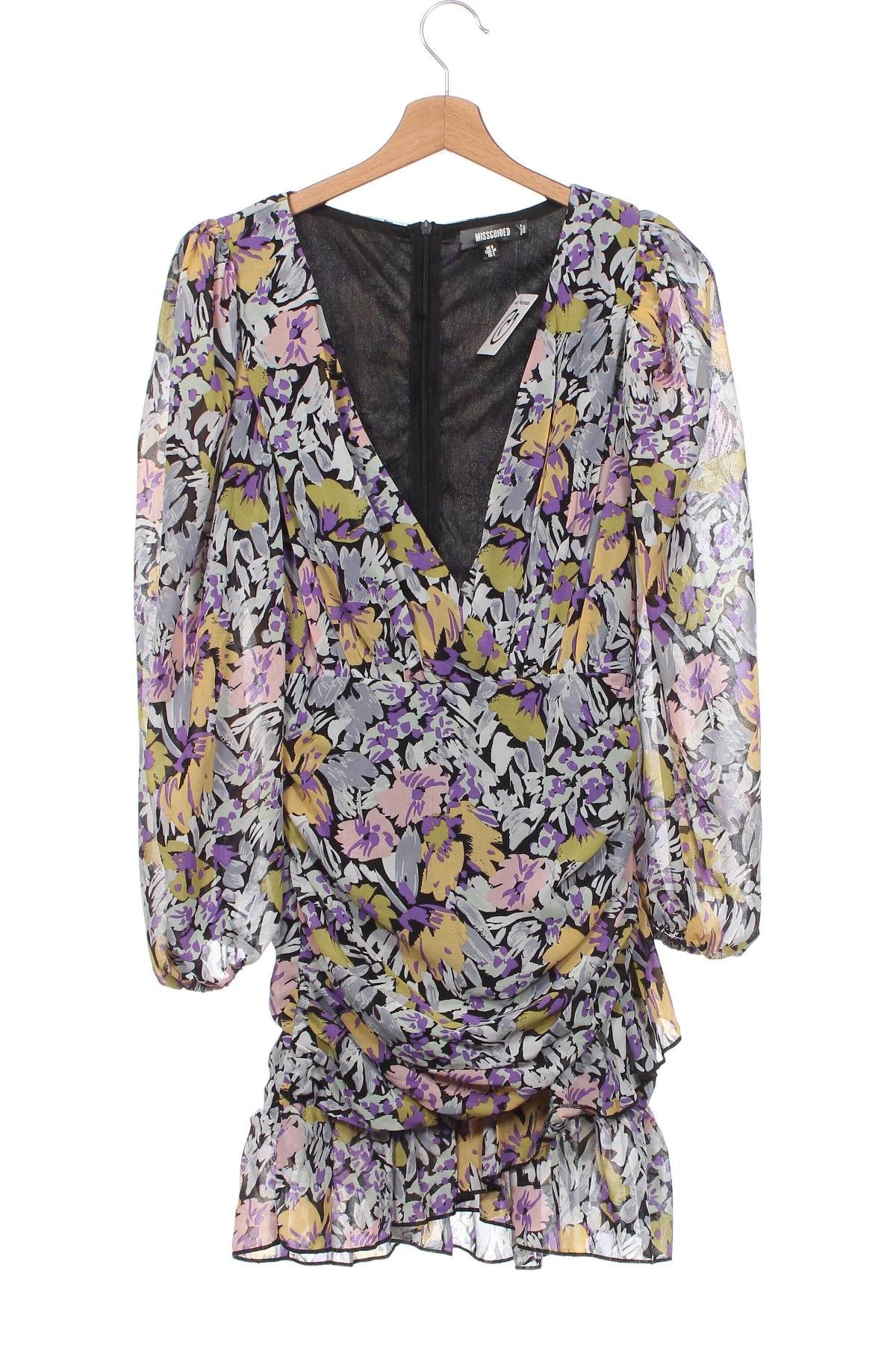 Kleid Missguided, Größe XS, Farbe Mehrfarbig, Preis 14,35 €
