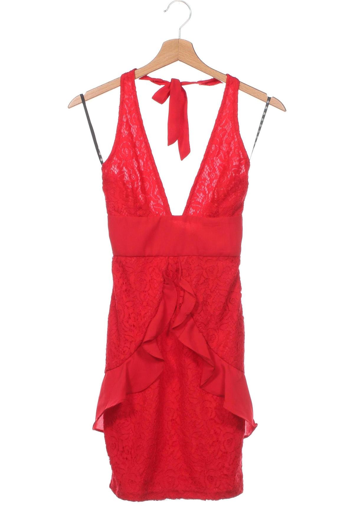 Kleid Missguided, Größe XS, Farbe Rot, Preis € 4,99