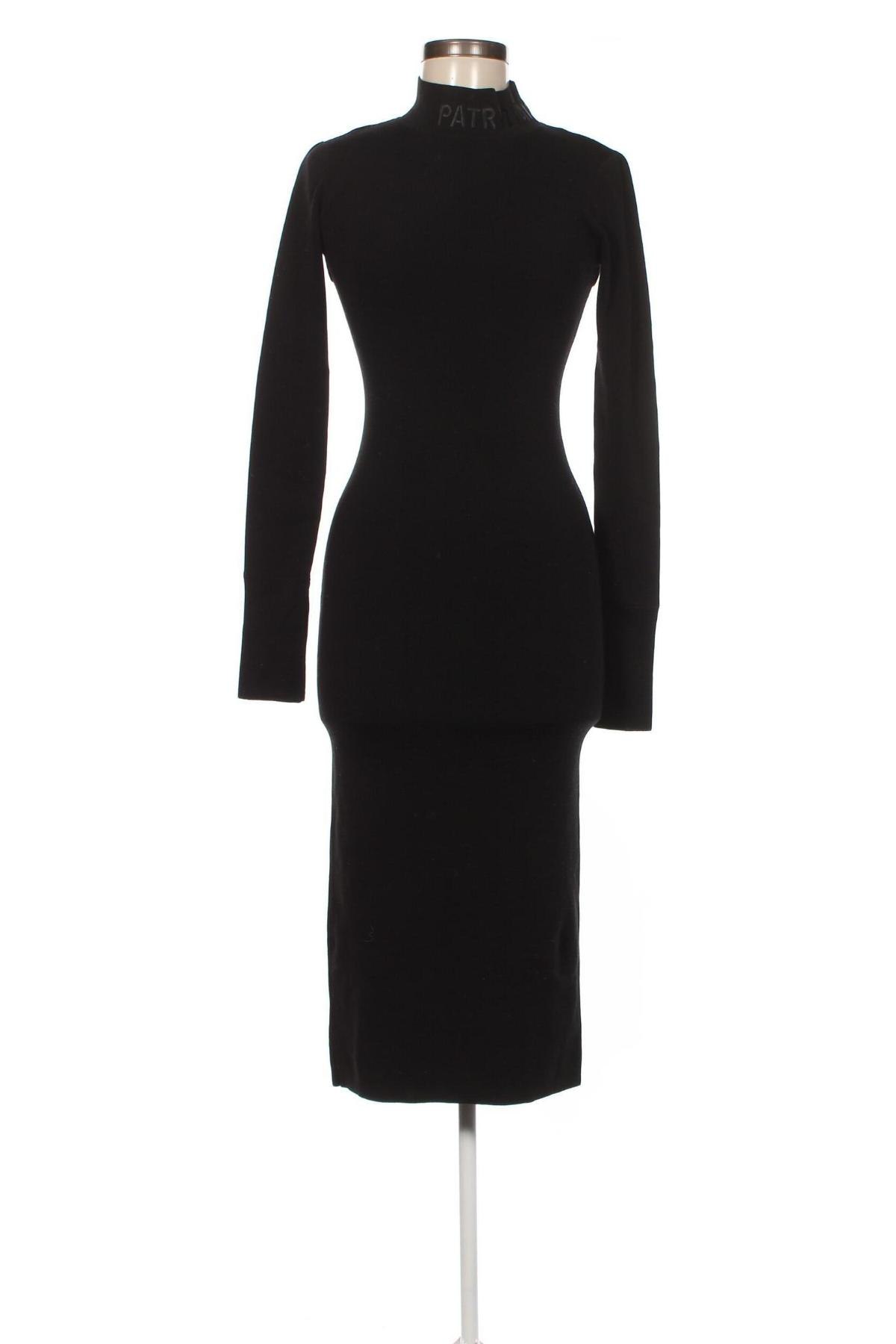 Φόρεμα Patrizia Pepe, Μέγεθος S, Χρώμα Μαύρο, Τιμή 166,93 €